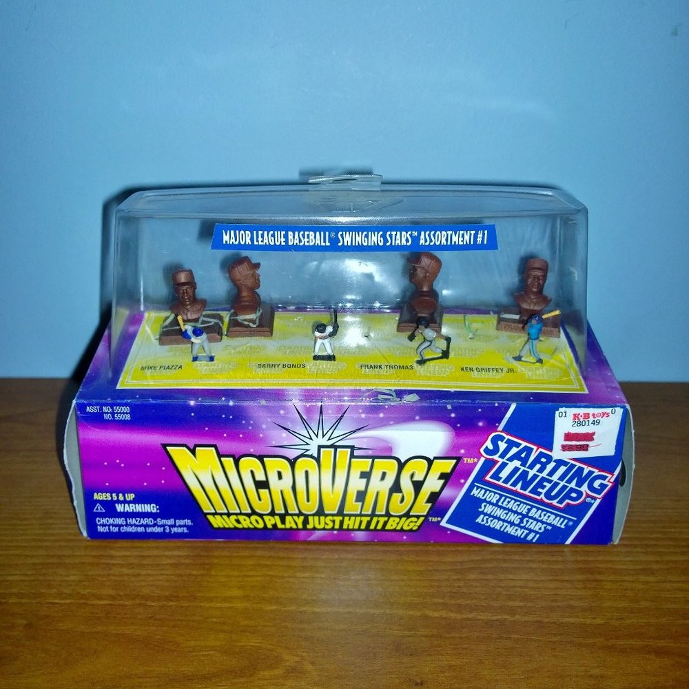 Hall of Fame MicroVerse Baseball Player Set